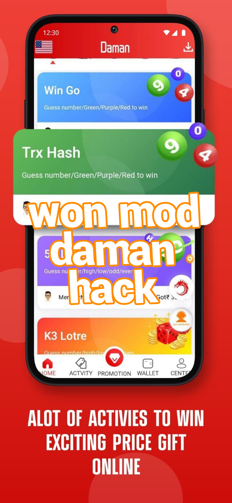 won mod daman hack Screenshots